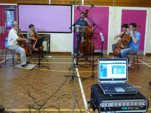 Ian Brons and pendle Cellists