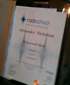 alex certificate