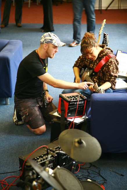 Dave teaching in Lambeth