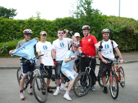 Liverpool Bradford bike ride