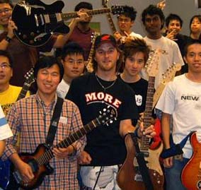 Guitar masterclass in Singapore 